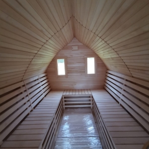 Sauna moderna da esterno
